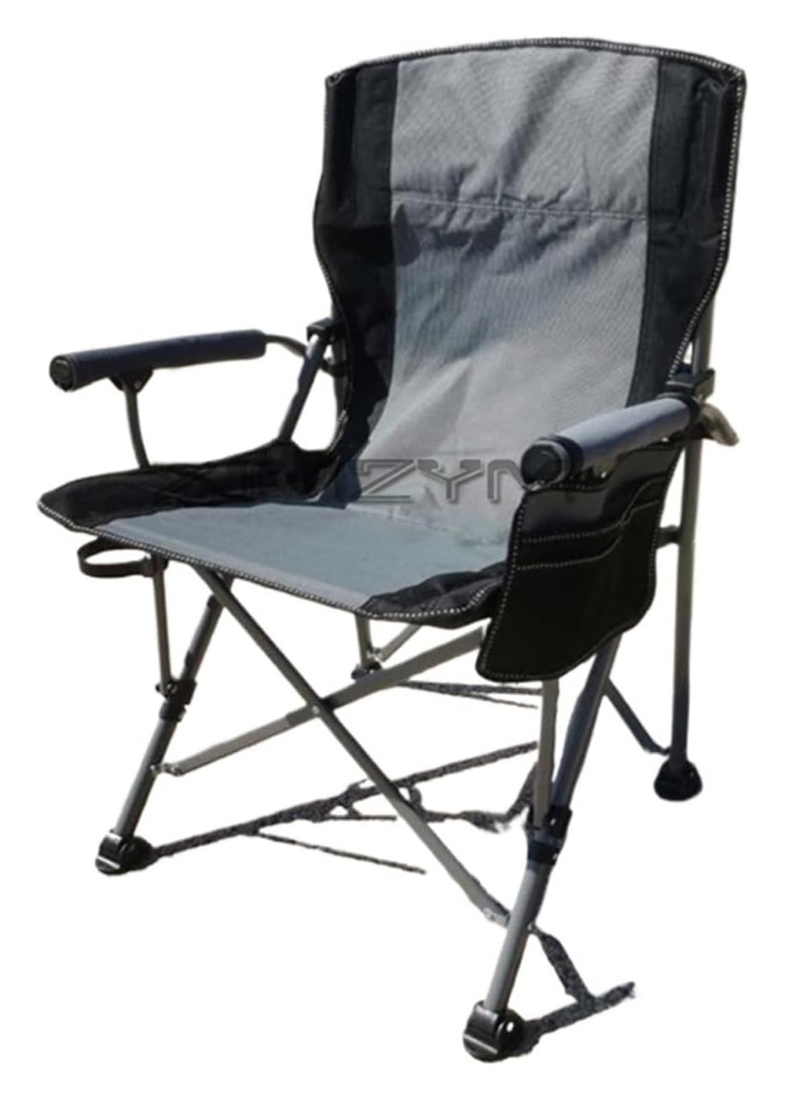 KRXSOBNV Folding camping chair, Chair Foldable Stool Camping Muebles Outdoor Furniture Armchair Fishing(Grey)