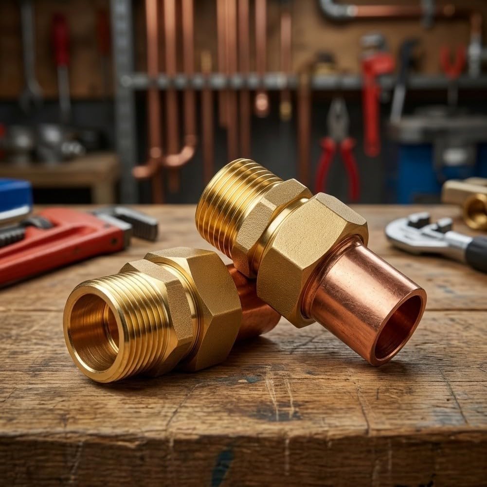 Conector de manguera de latón gratis de 3/4 pulgadas