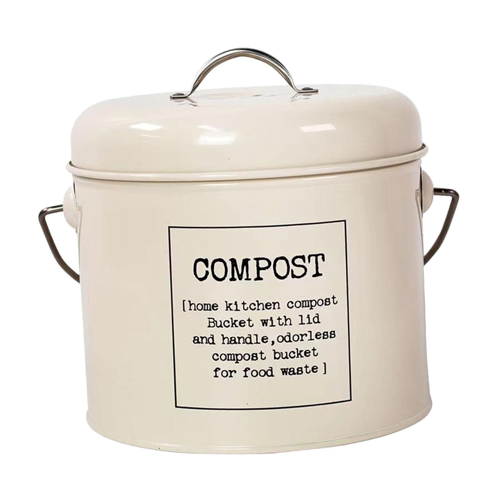 THE STYLE SUTRA® Kitchen Compost Bin Filter for Food Scrap Farmhouse Wastebasket Eco-Friendly | Home & Garden | Yard, Garden & Outdoor Living | Gardening Supplies | Composting & Yard Waste-image-37