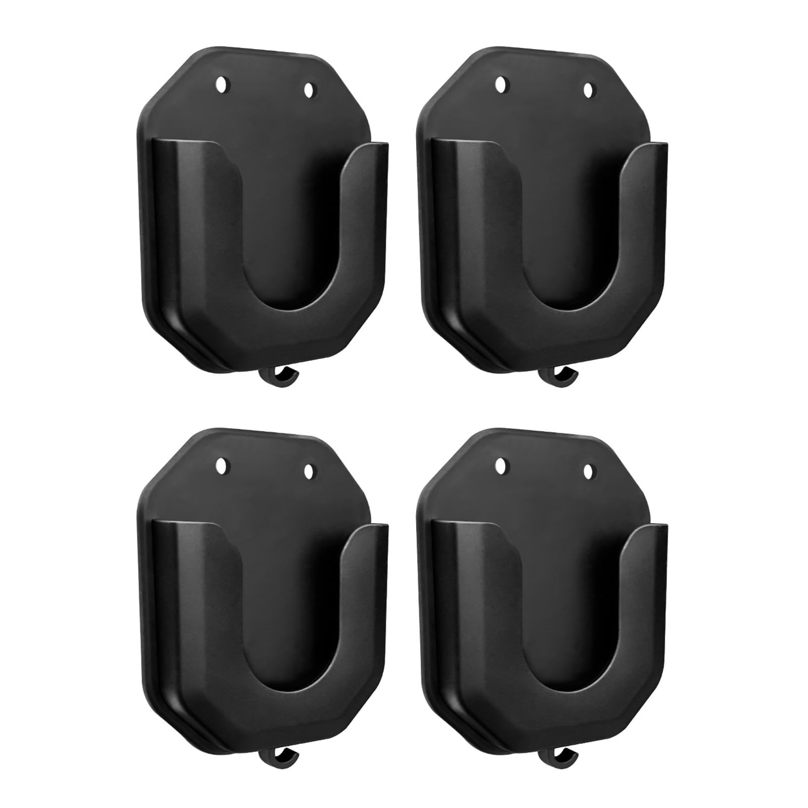 Zbiianxer Multicolor 4Pcs Wall Mount Brackets Strong Adhesive Backing Indoor Camera Stand For Security Cameras None Drilling Required None Drill Wall Mount Bracket For Indoor Cameras