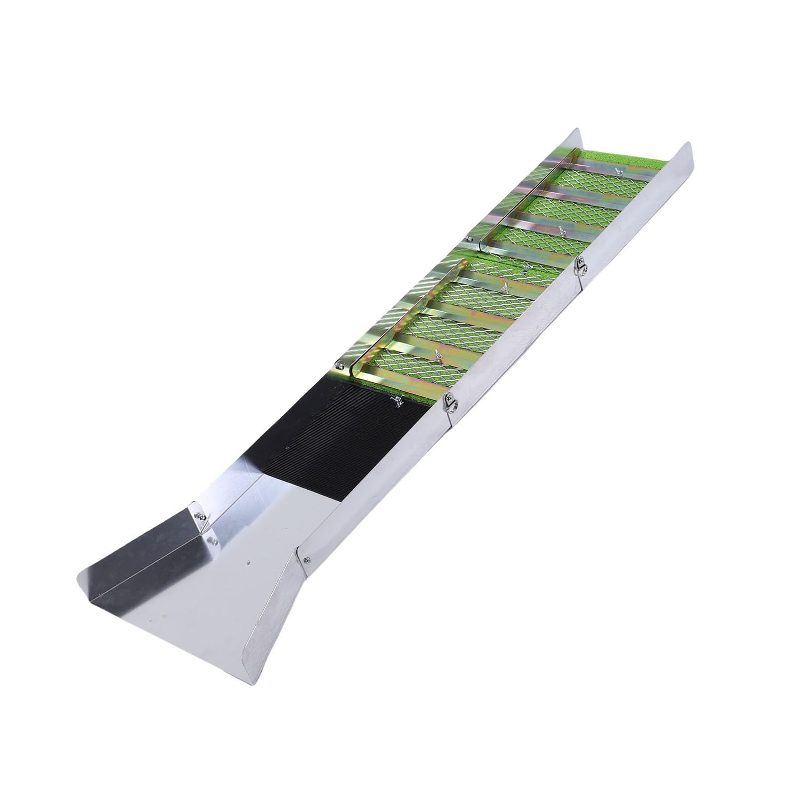 Kit de Lavado de Oro, Herramientas portátiles de Lavado de Oro de Alta eficiencia con Caja de esclusa Plegable de aleación de Aluminio para Arroyos de ríos