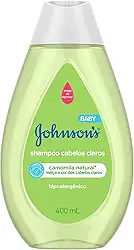 Shampoo Para Bebê Johnson's Baby Para Cabelos Claros, 400ml