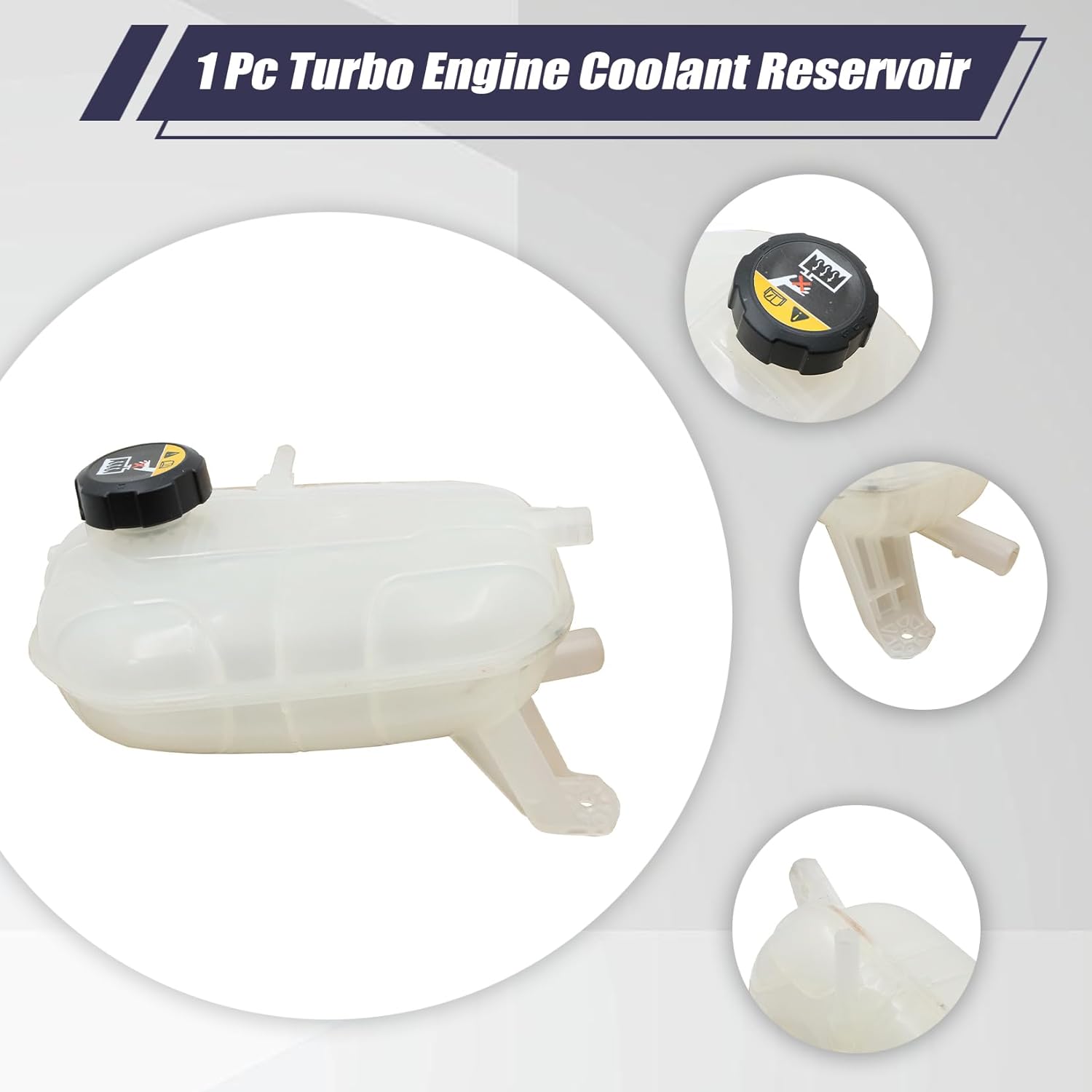 Turbo Engine Coolant Reservoir 25430L2000 Compatible with 2020-2022 Hyundai Sonata Compatible with Kia K5 1.6L 2020-2022 25430-L2000 25430L2000 25430-L3000 25430L3000