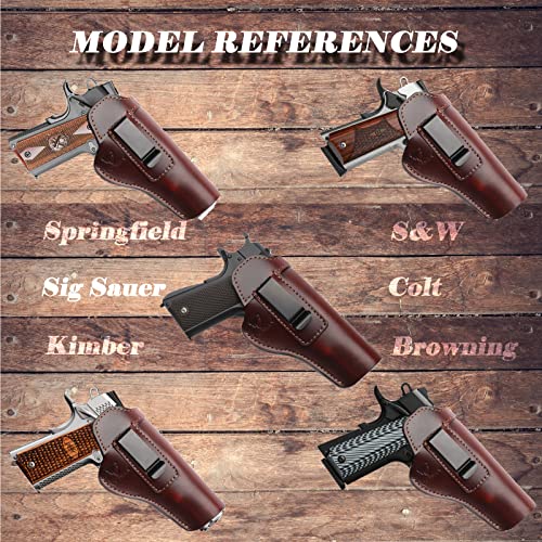 Cranssy 1911 IWB Leather Holster