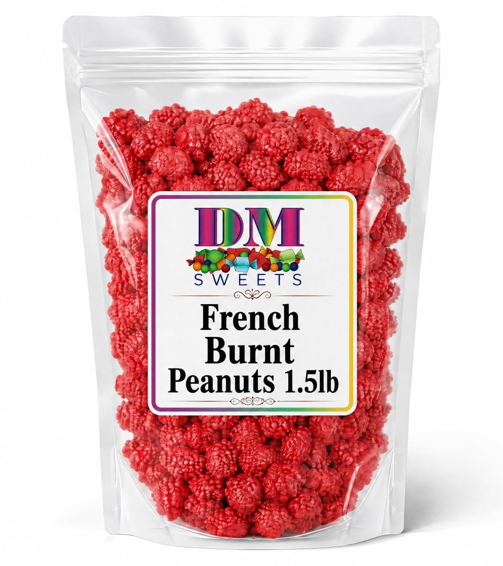 Amazon.com : French Burnt Peanuts - 1.5 lbs of Fresh Gourmet
