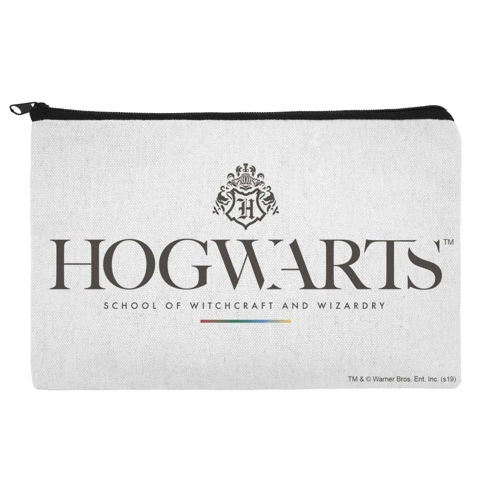 GRAPHICS & MORE Harry Potter Hogwarts Modern Logo Makeup Cosmetic Bag Organizer Pouch