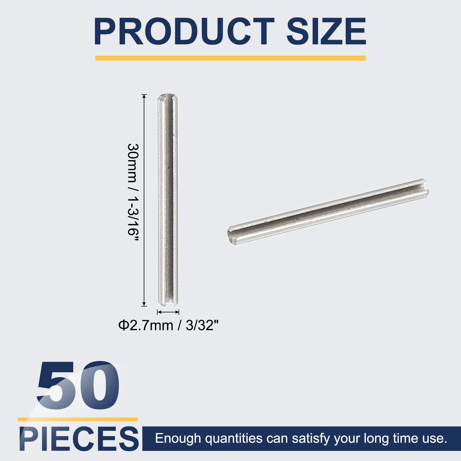 PATIKIL Slotted Spring Pin - Image 2