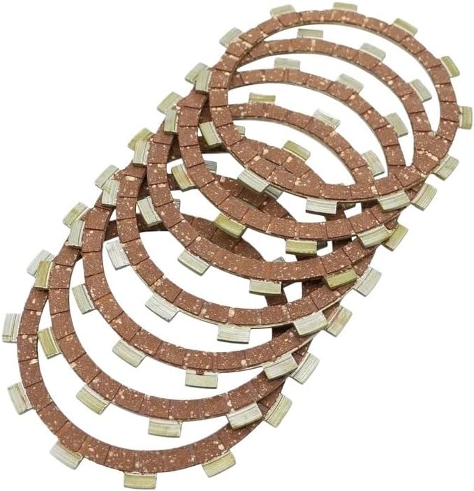Motorcycle Clutch Friction Plates For YZ125B YZ125D TDR250 TT250 TY250Z TZR250 TZR250R WR250 XX/XY/R Motorcycle Clutch Plate Steel Friction Disc