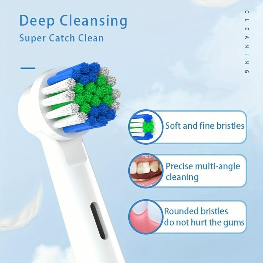 ZBDZSW Rundkopf Smart Soft Hair Rotierende Elektrische Zahnbürste Vollautomatischer Zahnreiniger Mundpflege IPX7 Wasserdichte Reisebox