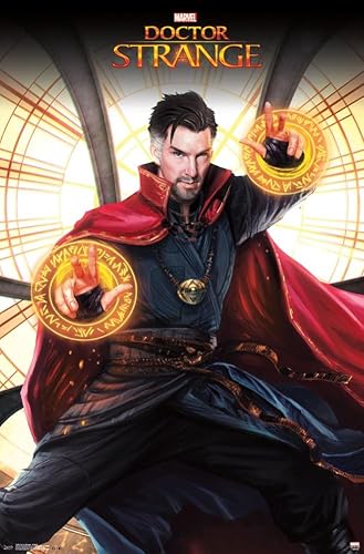 Trends International Póster de pared Doctor Strange Skylight (22.375 x 34 pulgadas)