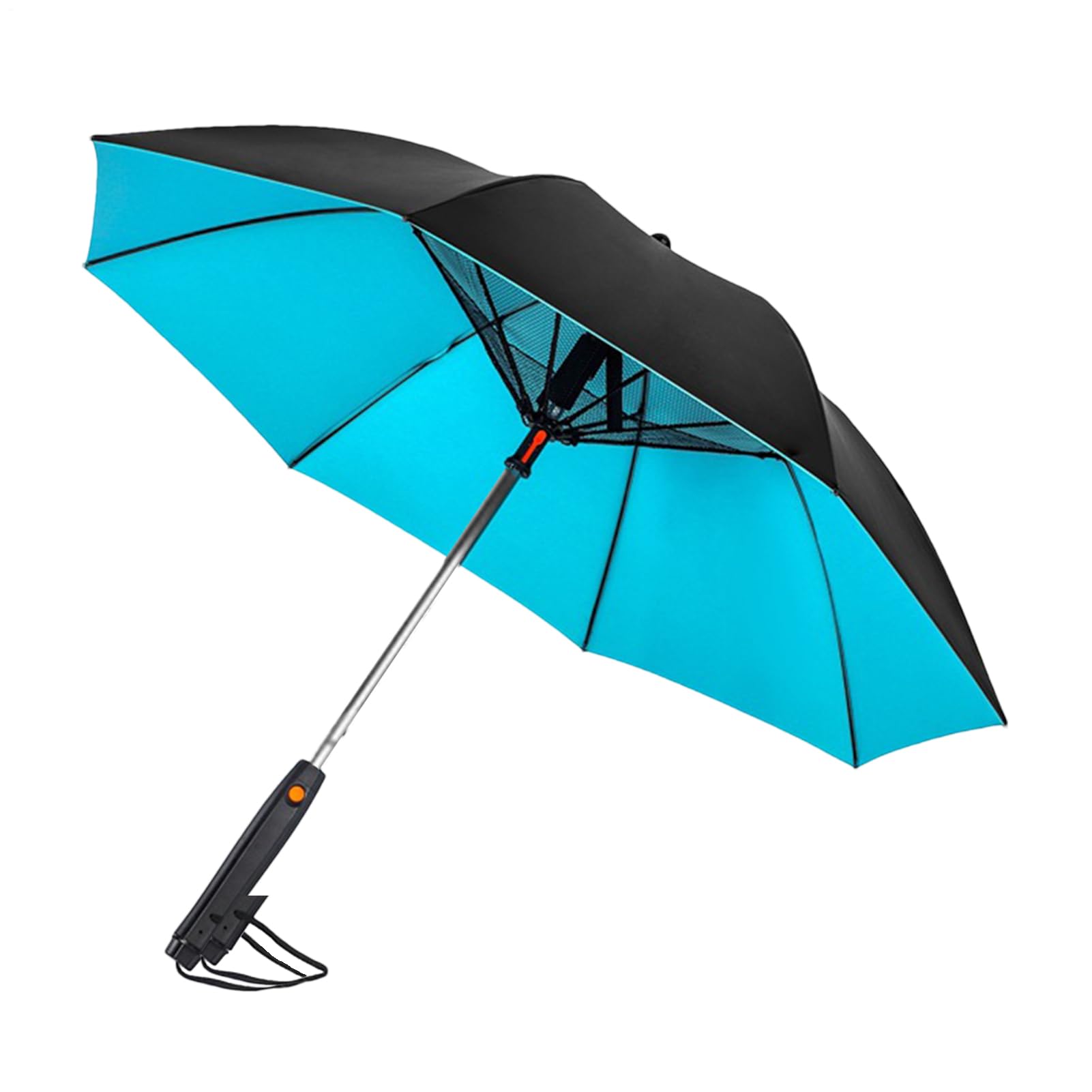 Parapluie anti-UV avec ventilateur | Parasol rafraîchissant avec