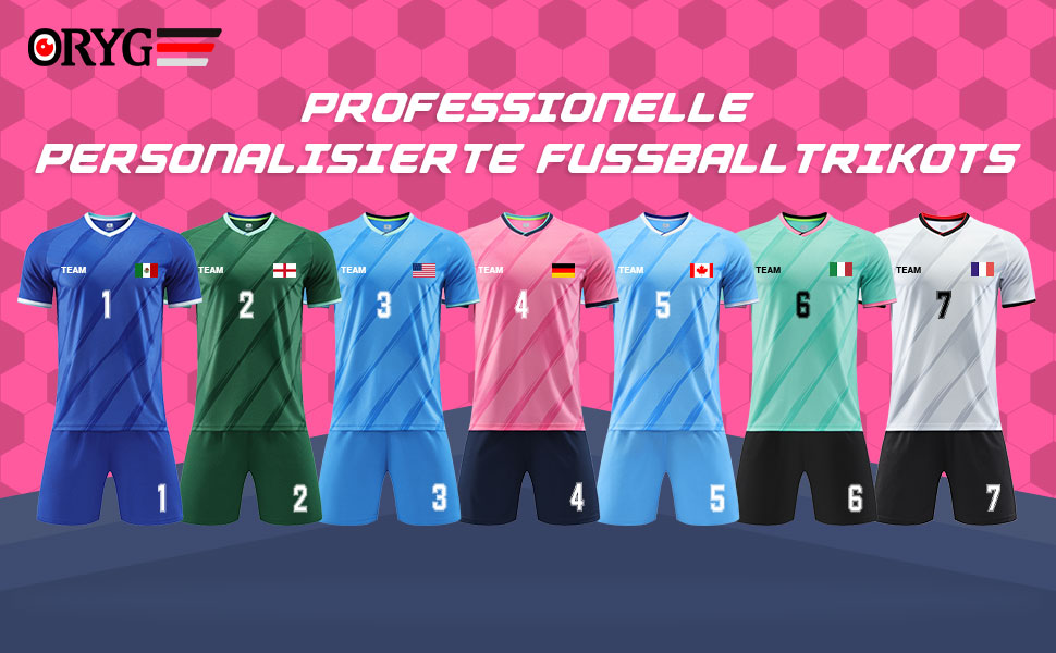 personalisierte fußballtrikots