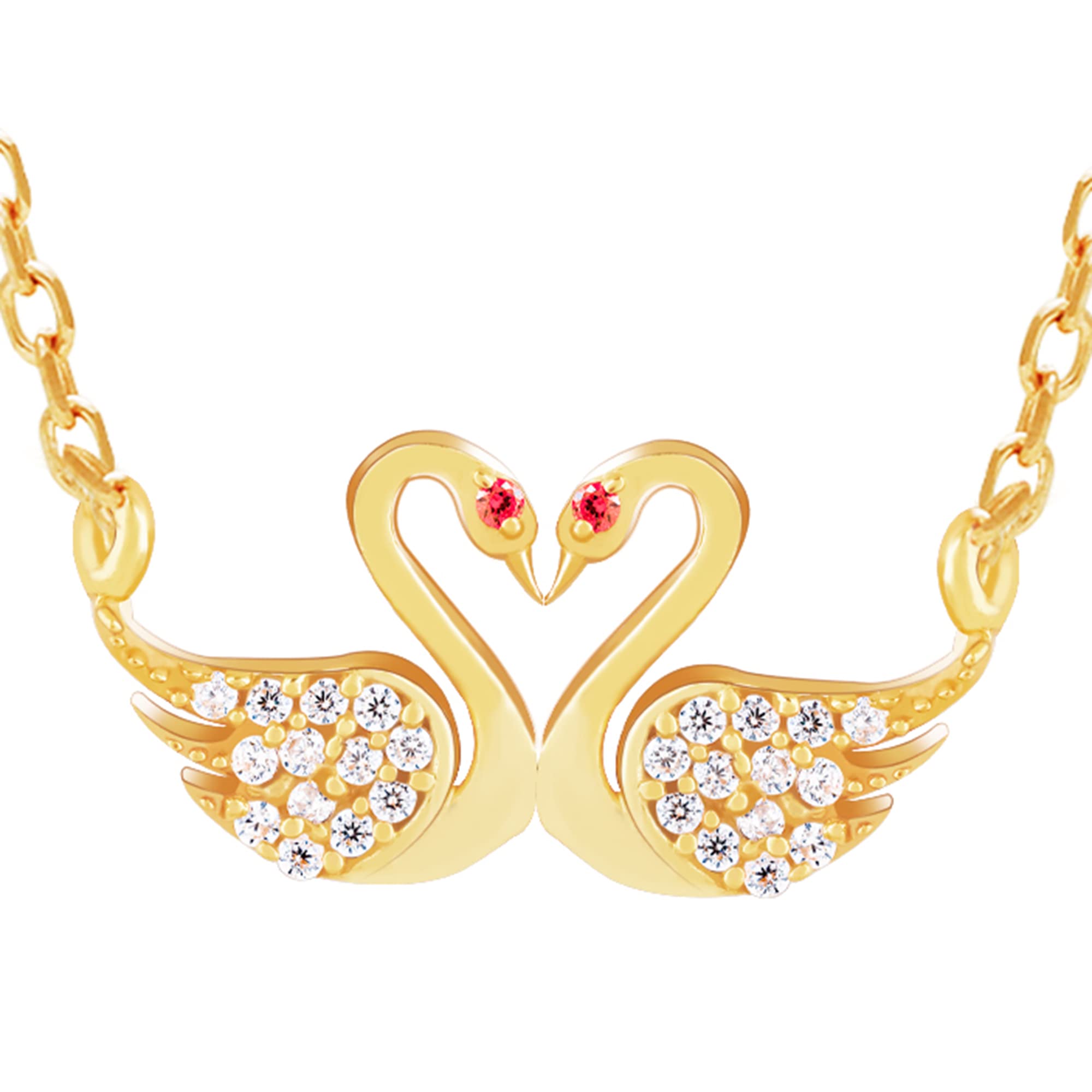 GIVA 925 Silver Golden Swan Love Necklace | Gifts for Girlfriend,Pendant to Gift Women & Girls | With Certificate of Authenticity and 925 Stamp | 6 Months Warranty* (B0BSG2FN3B) Amazon Price History, Amazon Price Tracker