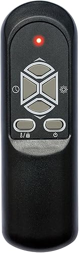 Miniatura 3 de LIFE SMART Lifesmart - Control remoto de madera de 8 elementos, calentador infrarrojo portátil para dormitorio, sala de estar y sótano con gabinete