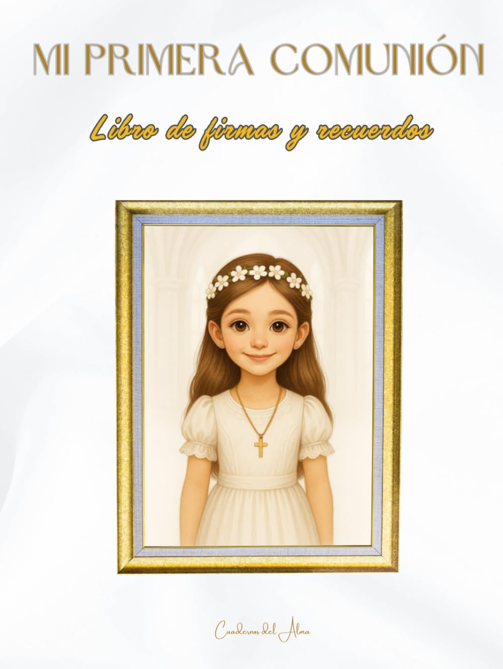 Livre de communion souvenir idéal comme cadeau de parrain et marraine attentionné