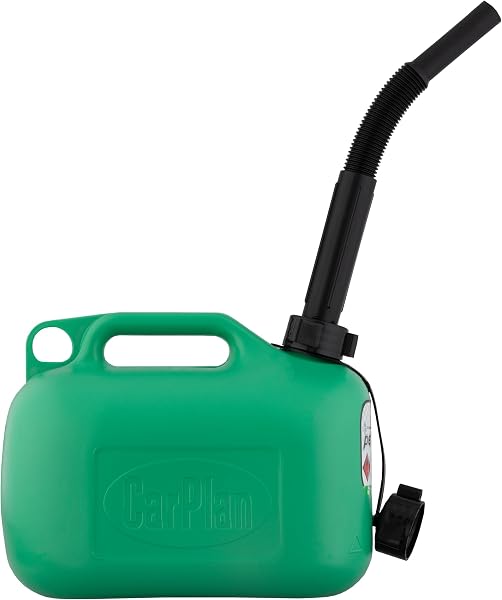 CarPlan TPH005 5L Fuel Can, Unleaded Petrol (Green) - 4