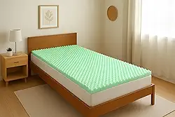 COLCHÃO CAIXA DE OVO 188X88X04 CM DENSIDADE 33 SOLTEIRO