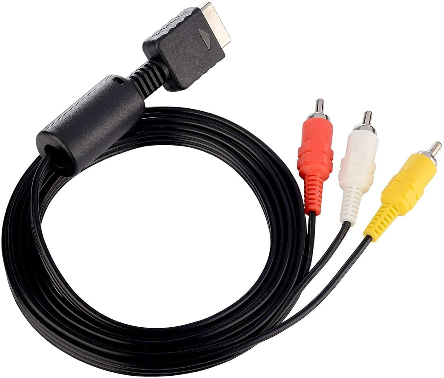 SHOP360.IN ; it revolves around you AV cable compatible on PS-2 & PS-3 Gaming console Audio Video RGB cable