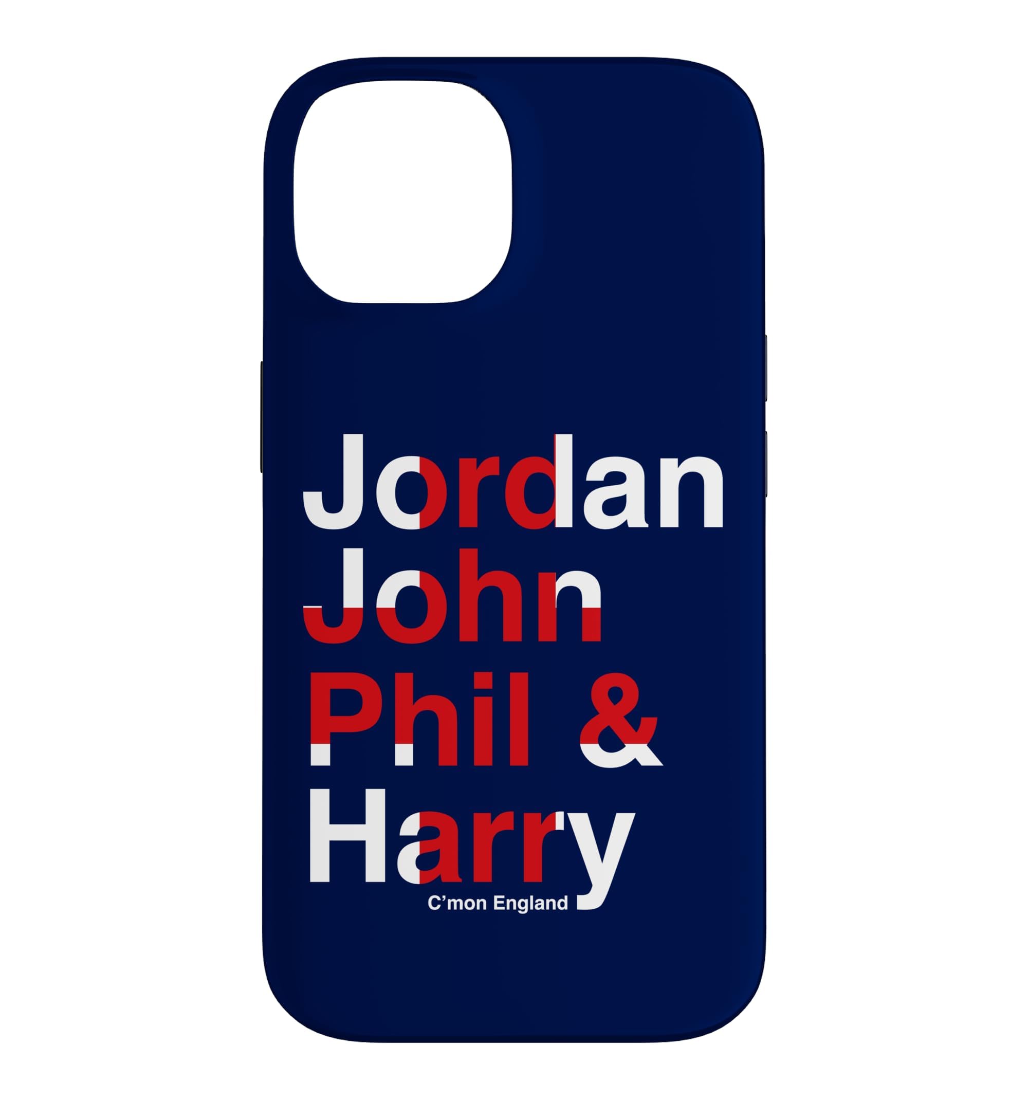C'mon England Players World Cup Football Case for iPhone 14
