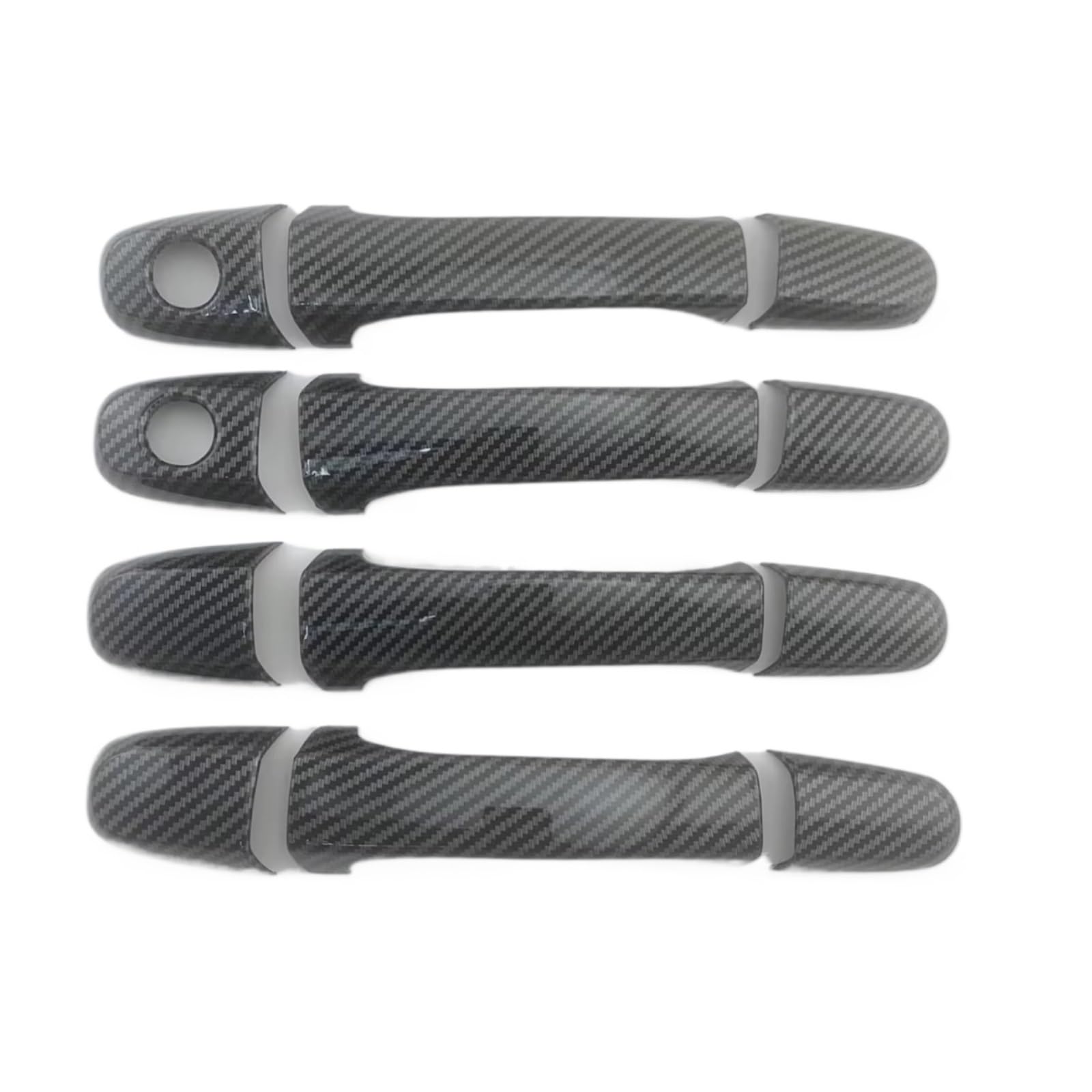 Qdzvalumv Carbon Car Door Handles Cover Shell Compatible With Lexus For Is200 For Is300 2001-2005 Car Exterior Door Handle Bowl Cover Trim Styling Accessories Set(Carbon)