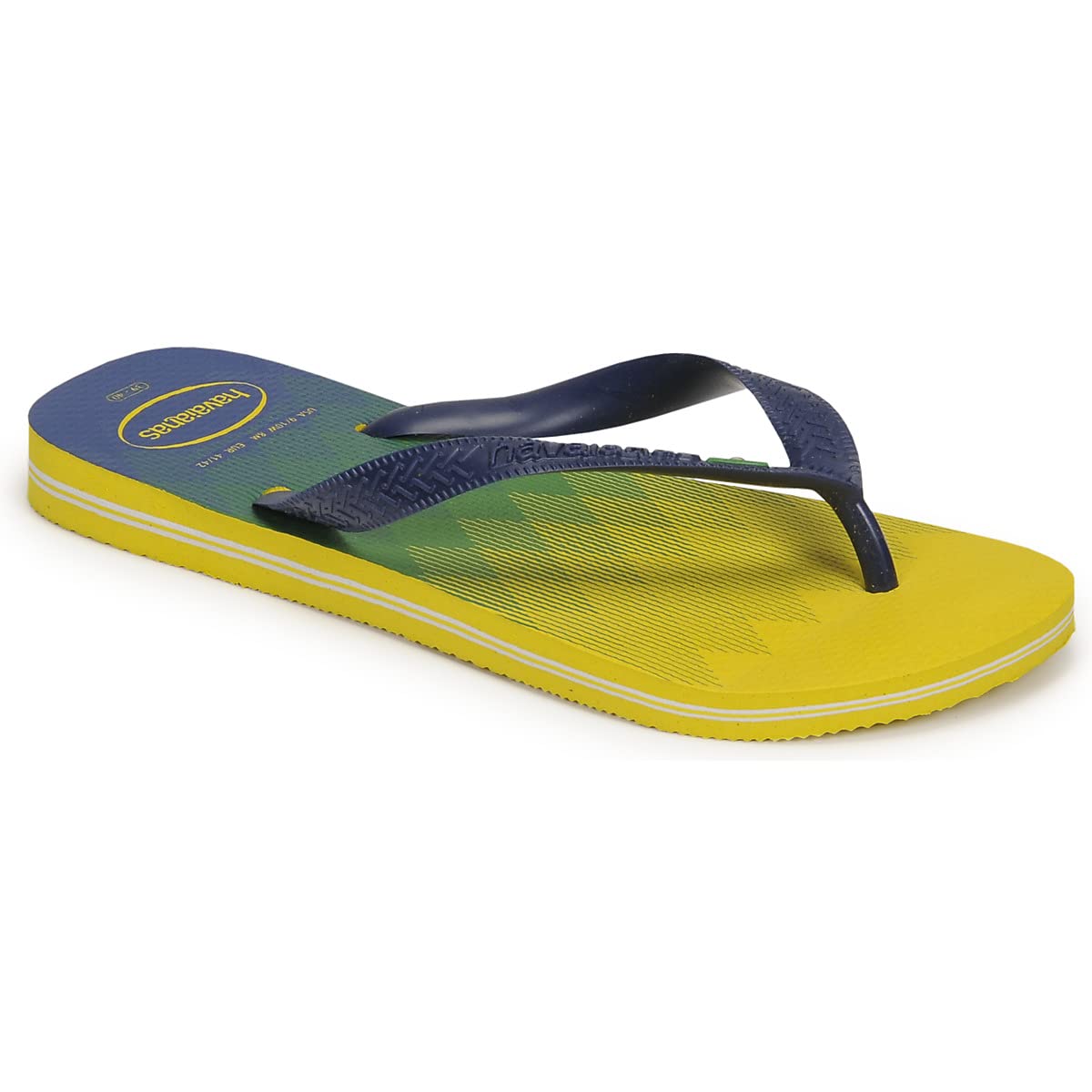 Havaianas Unisex Brasil Fresh, Citrus Yellow Marine, 4.5/​5