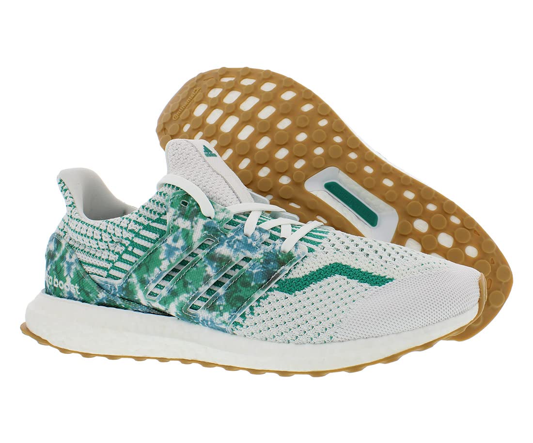 adidas Ultraboost 5.0 DNA Mens Shoes Size 8.5, Color: Cloud White/Green