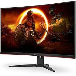 AOC Monitor Gaming CQ32G2SE- 32" Curved 1500R QHD, 165Hz, 1ms, VA, FreeSync Premium, 2560x1440, 250 cd/m, HDMIx2, Displayport 1x1.4