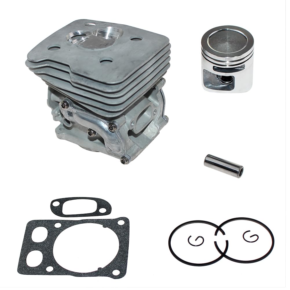 Części ogrodowe Zestaw tłoka cylindra-42mm pasuje do kosy spalinowej do Husqvarna 345FR 545F 545FR 545FX 545FXT 545RX 545RXT do Jonsered CC2245 FC2245 FC2245W