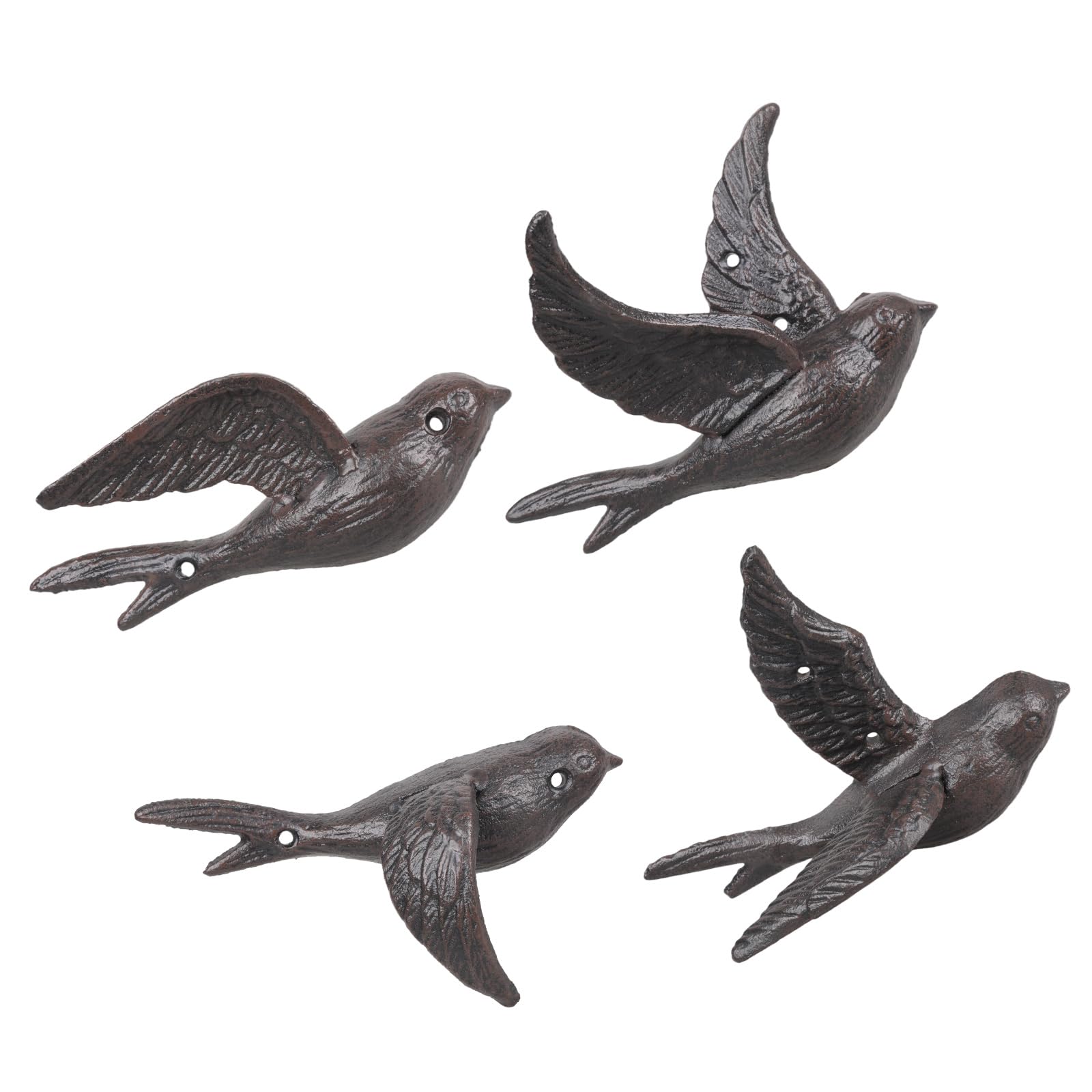 Veltros Sturdy Metal Bird Type Wall Hook Double Purpose Home Ornament for Interiors Metal Wall Hook Animal Type