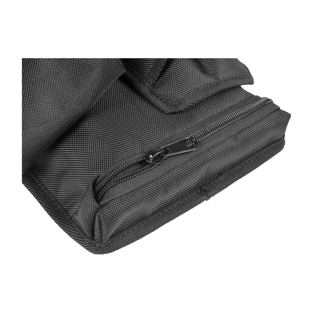 Holster Zip, Werkzeug Beintasche mit Reißverschluss, Gürteltasche für Handwerker, Tool Organizer mit Beinschlaufe