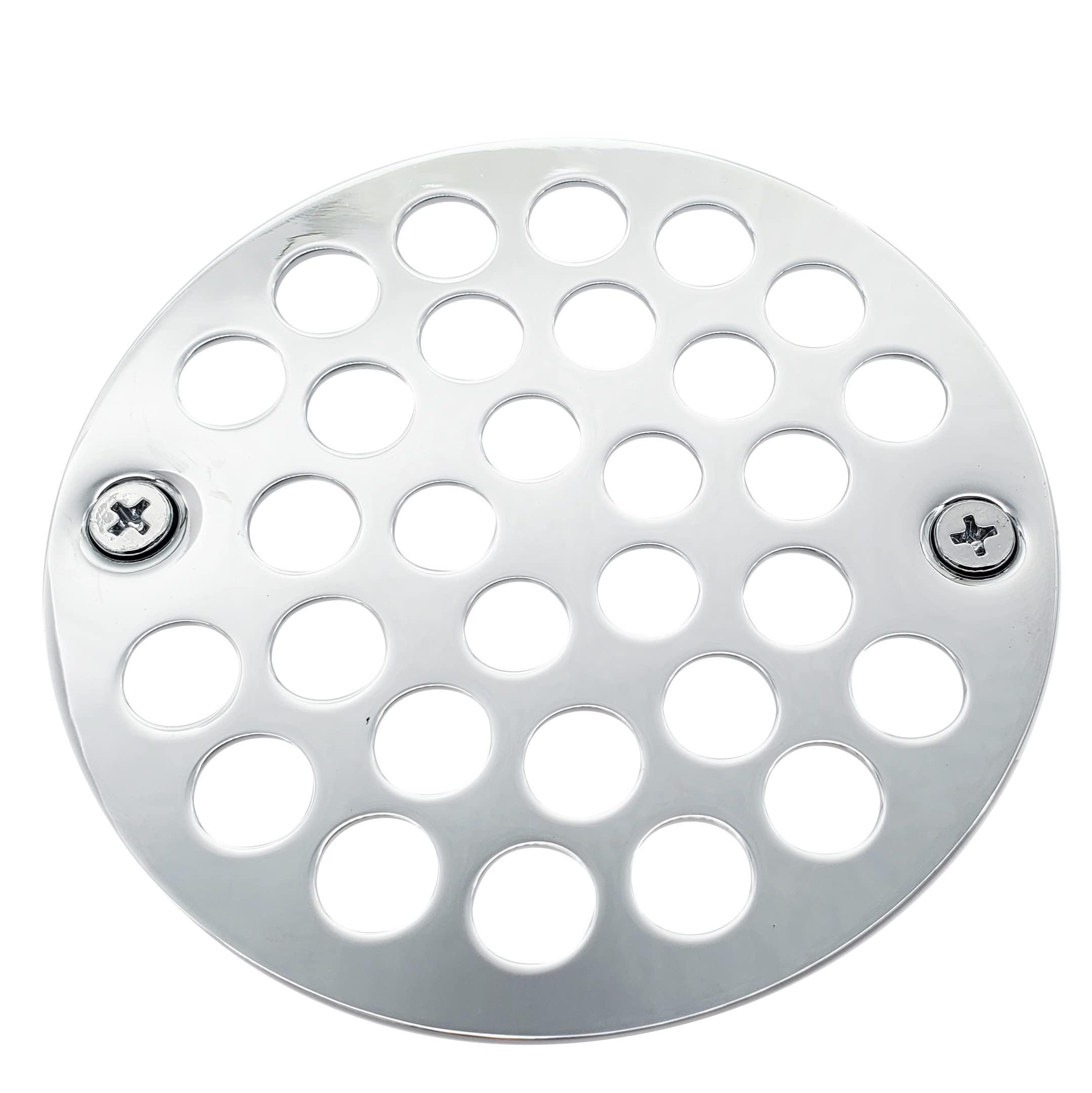 Passoire de douche 10,2 cm Westbrass laiton chrome poli grille évacuation d3192