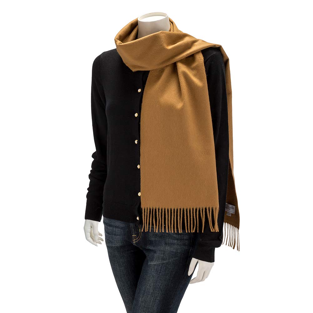 Amazon.co.jp: [JOHNSTONS] ジョンストンズ カシミア 無地 マフラー