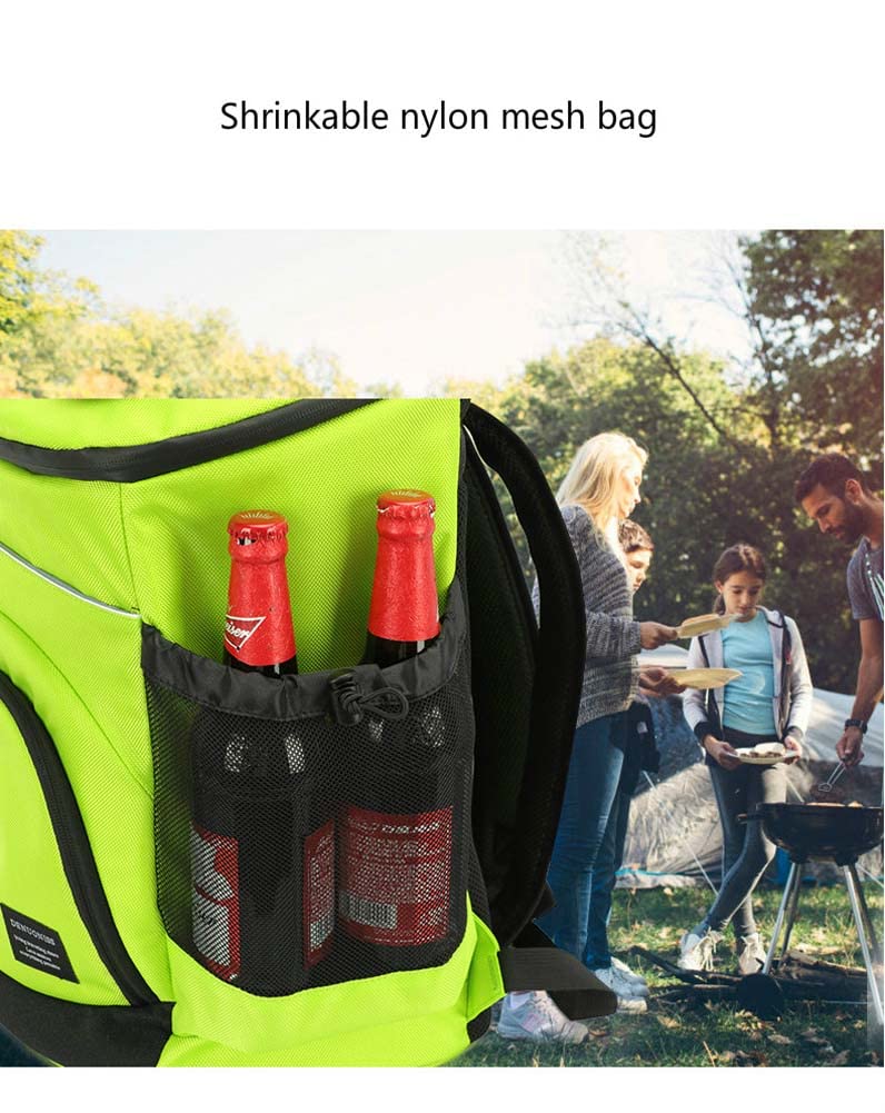 SCOSAO Cooler Backpack 36 Cans,Leak-Proof Insulated Backpack 30L Large Capacity,Double Deck Cooler Bag Up to 12 Hours,Soft Lightweight Lunch Backpack for Men Women to Work Beach Camping Picnic