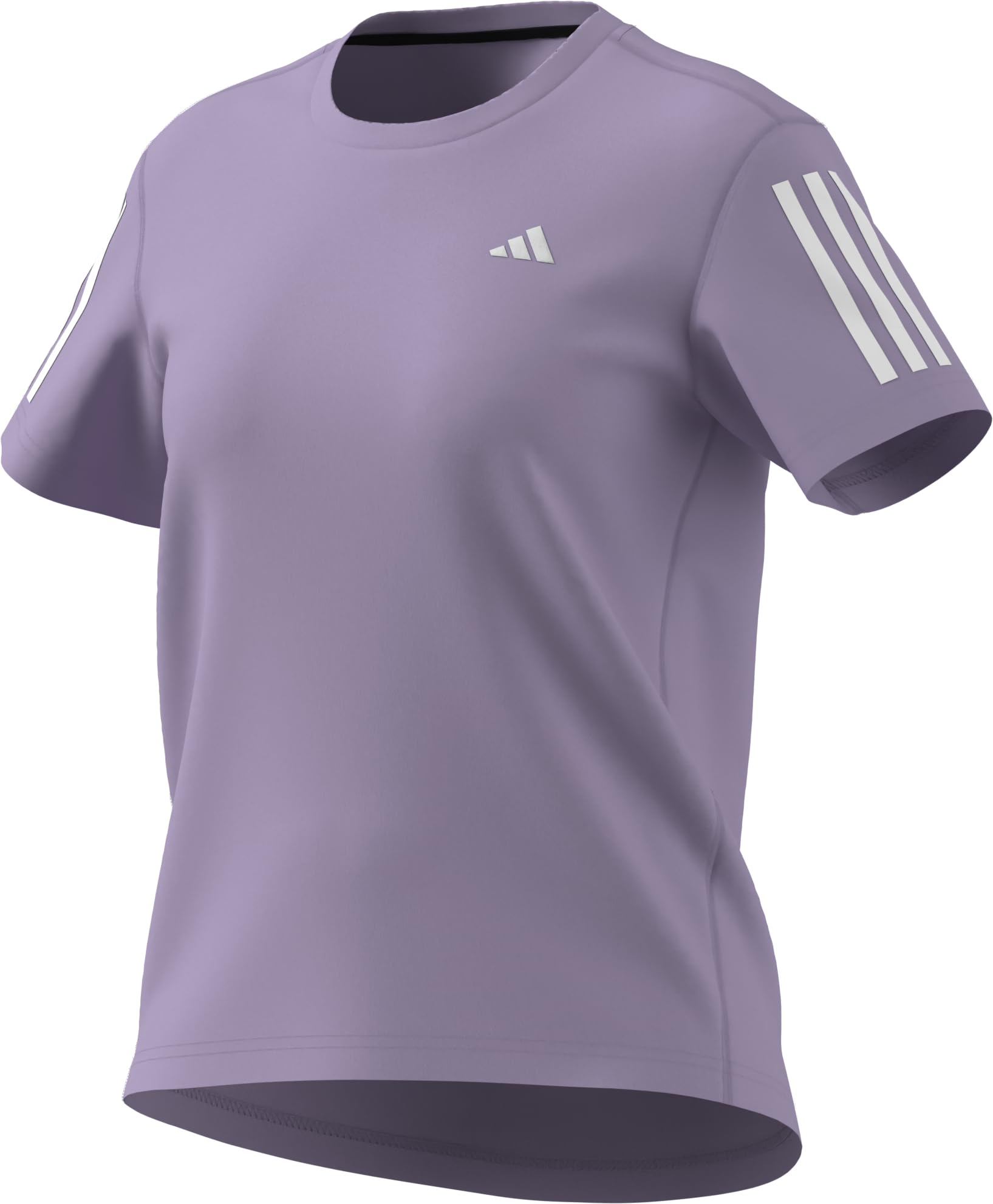 adidas Kobiety Own The Run Base Tee, Powder Plum, XXS