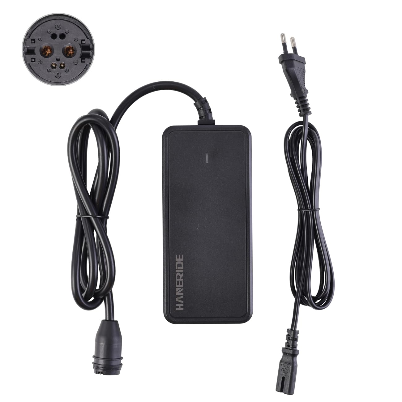 Li-Ion Ladegerät 36V ersetzt BMZ Stecker Rosenberger für Zur Verwendung mit 42V Batterien mit Rosenberger-Stecker für Gazelle (36V 2A)