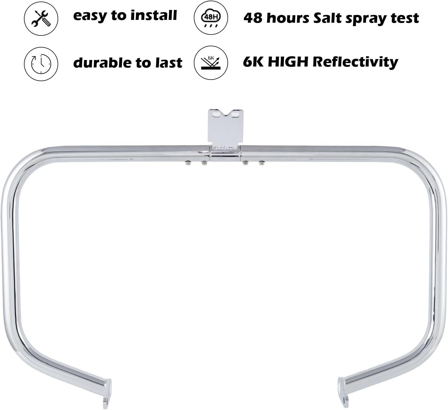 Crash Bar Engine Guard Highway Freeway Bar for Kawasaki Vulcan 1500 VN1500 VN1500D VN1500E VN1500N Classic