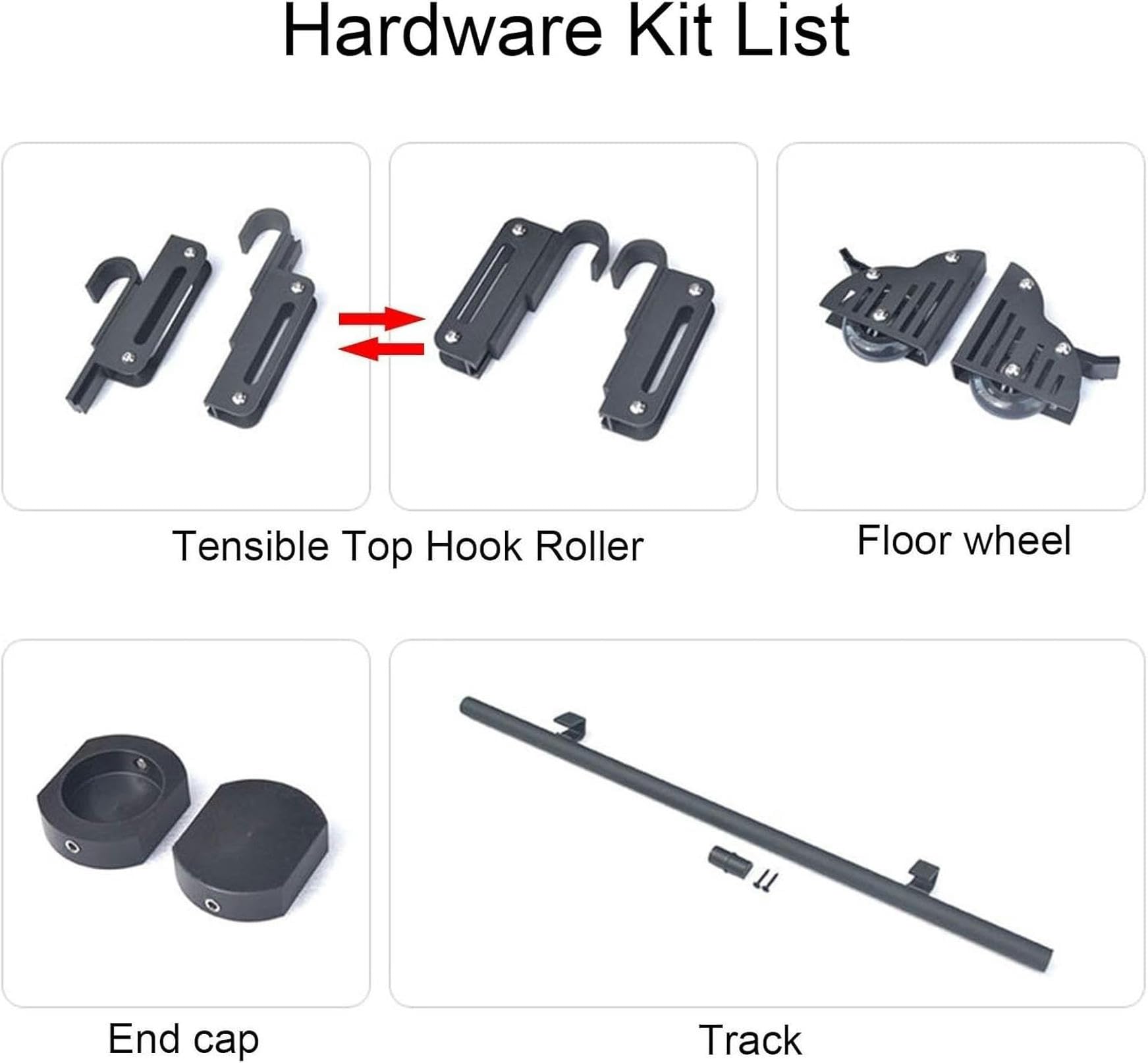 TABODD Rollleiter Schienensystem 2m - Gleitschienen Für Bibliotheksregale Mit Rollen