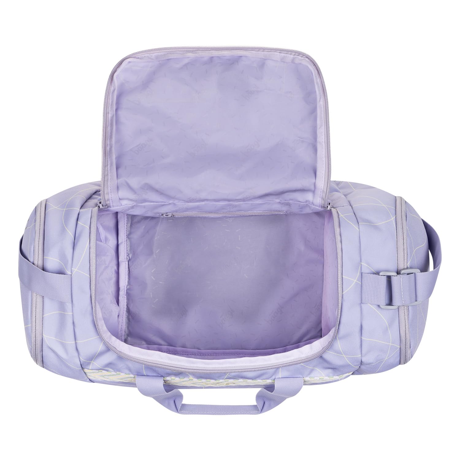 Baagl Sporttasche Mädchen Teenager – Stylische Reisetasche mit Schuhfach Kinder – Tasche für Sport, Fußball, Ballett, Schule & Freizeit, Schwimmtasche, 25 l (Mishmash)