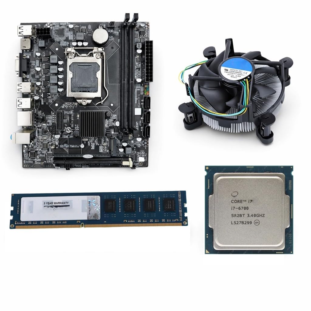 Amazon.in: Buy H110 Motherboard Combo Kit with Core i7 6th Gen