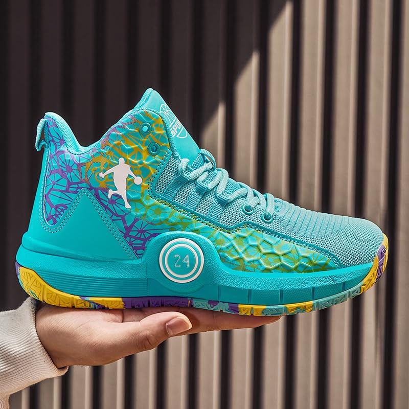 Jungsport- und Kinderbasketballschuhe, Lauf- und Gehschuhe, atmungsaktive und Bequeme Sportschuhe