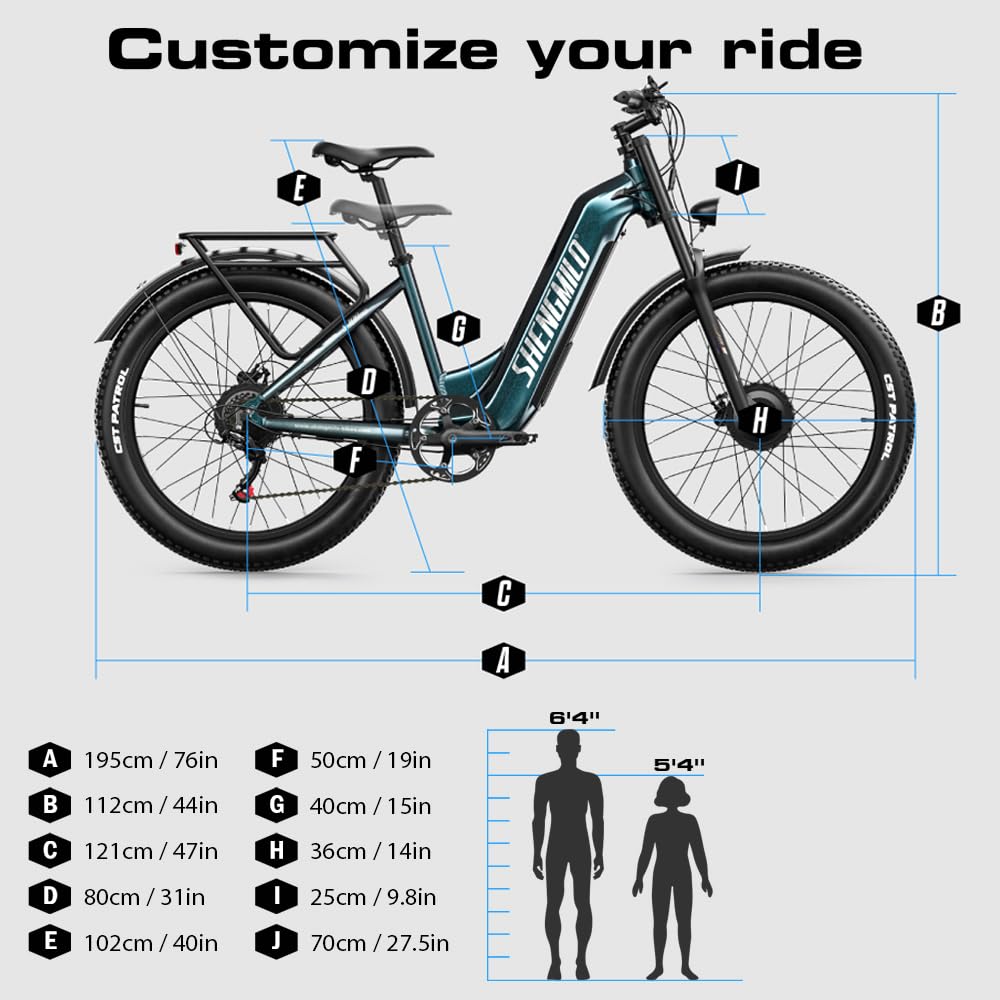 Shengmilo S700 2 x 1OOOW Ebike, telaio in alluminio a doppio motore, coppia 80 N.M × 2,26 pollici, batteria 840 WH con batteria agli ioni di litio rimovibile e cambio a 7 marce, ebike da uomo e da
