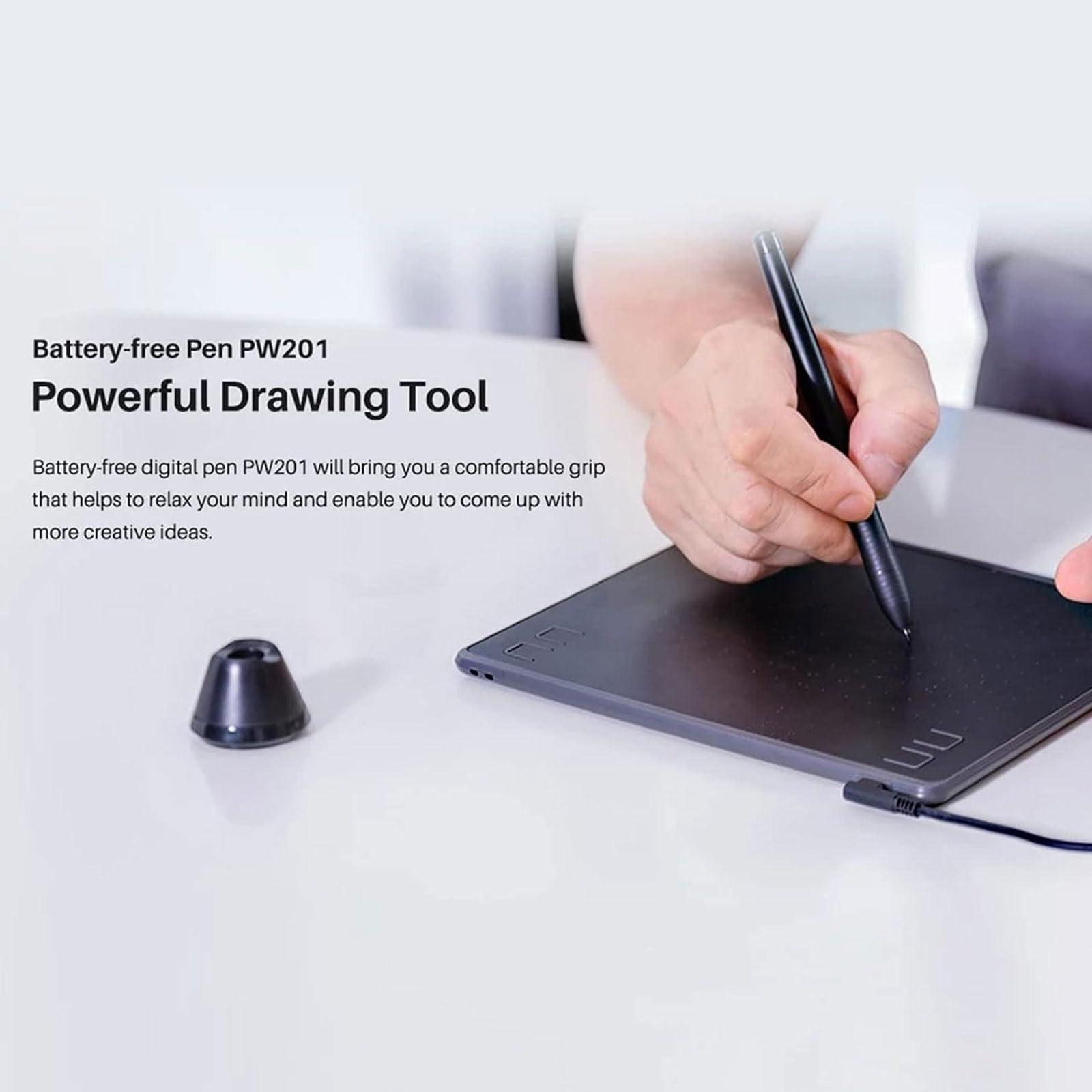 1. Ergonomischer Stift Für PW201/H430P/H640P/H1060P Tablets. Hohe Empfindlichkeit Und Reibungsloses Zeichnen. Kompatibler Stift