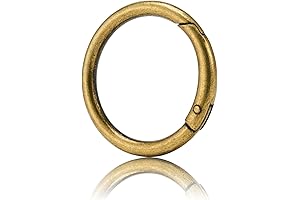 Heavy Duty Ultra Trigger Spring Round Carabiner Brass Clip