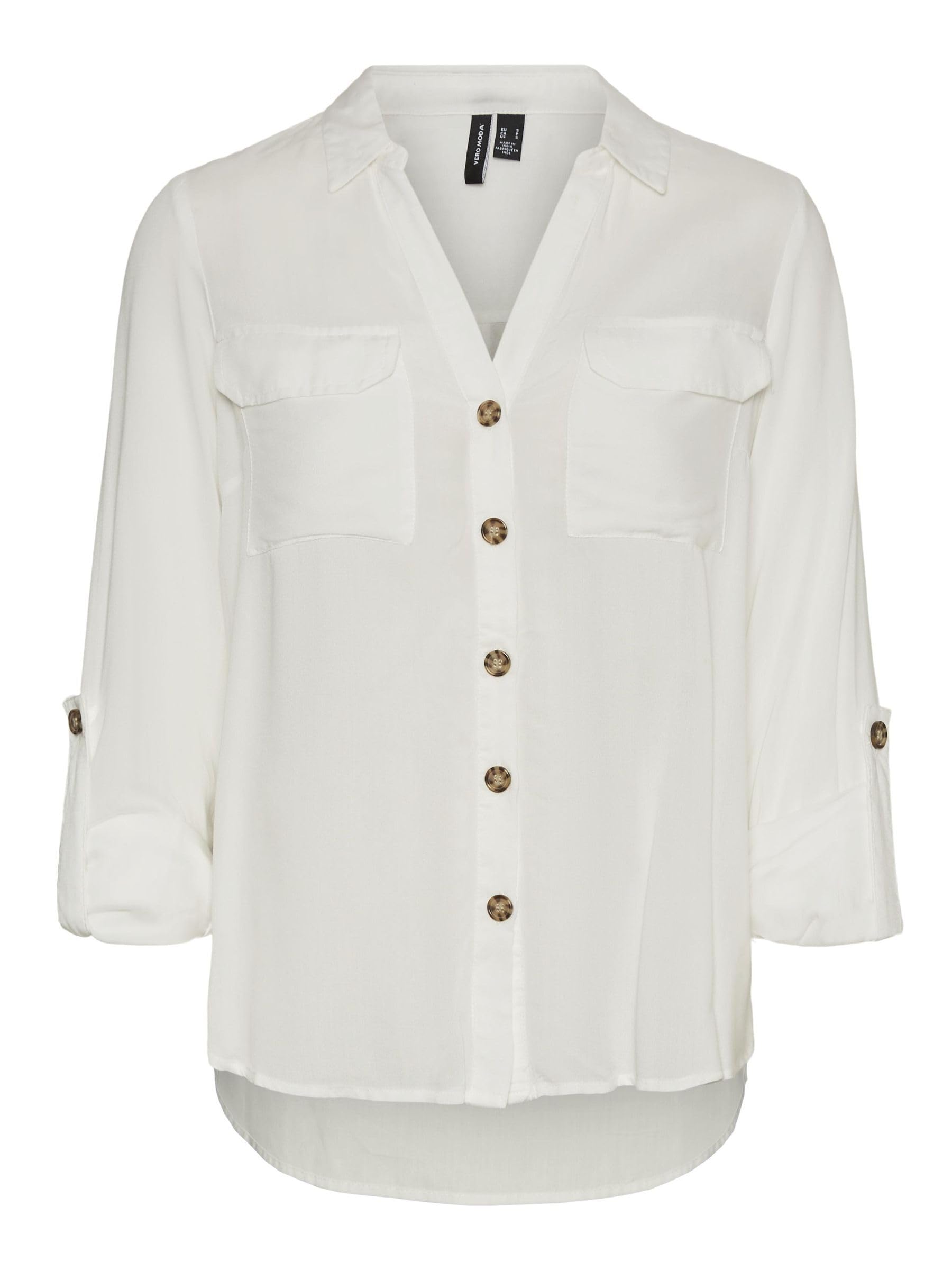Vero Moda - Women's - Shirt - Size 10 - White