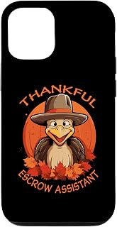 iPhone 13 Escrow Assistant Funny Thanksgiving Turkey & Fall Case