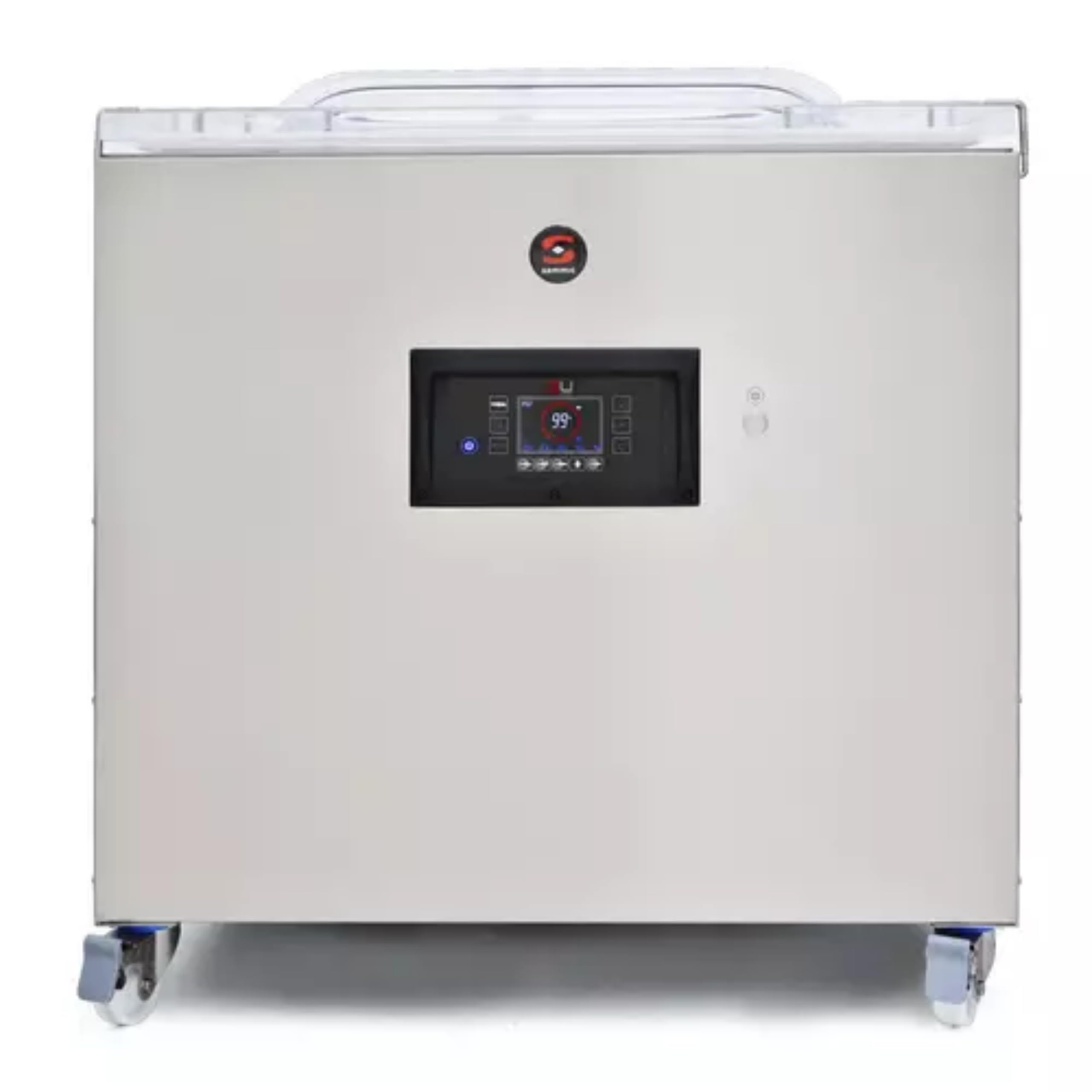 Sammic SU-810GP+ Vacuum Packing Machine, Floor Standing, (2) Sealing Bars 33" + 21", Bluetooth Enabled, Double Seal System, Sensor-Controlled Busch Pump, Stainless Steel Build