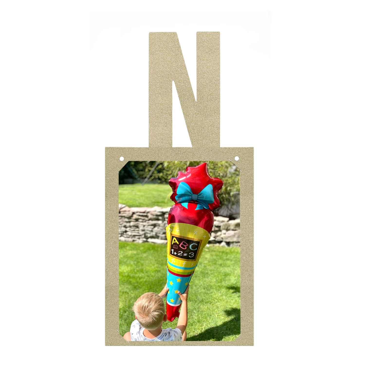 DPKOW School Introduction Retour à L'école Inscription Décoration Pour Garçons Et Filles,ABC 123 Écolier École Cintre De Plafond Pivotant Spirale Guirlande Début De L'école Décoration Suspendue