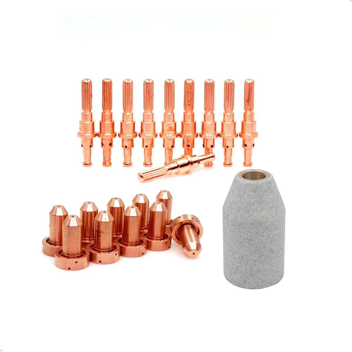 WeldingStop Electrode 40A Tip for Thermal Dynamics Cutmaster 52/82/102/152 Cutter SL60/100 Torch Consumables 9-8218