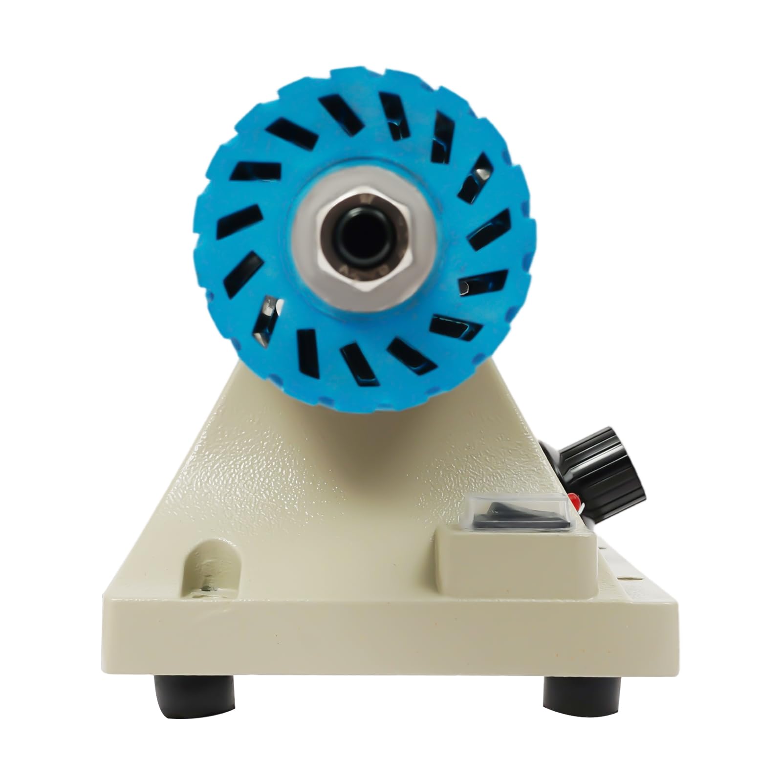Pulidora de piel 350 W, lijadora de cantos, 0-8000 rpm, pulidora de piel, con 6 bandas de lijado, pulidora Edge para monederos, pulseras de reloj