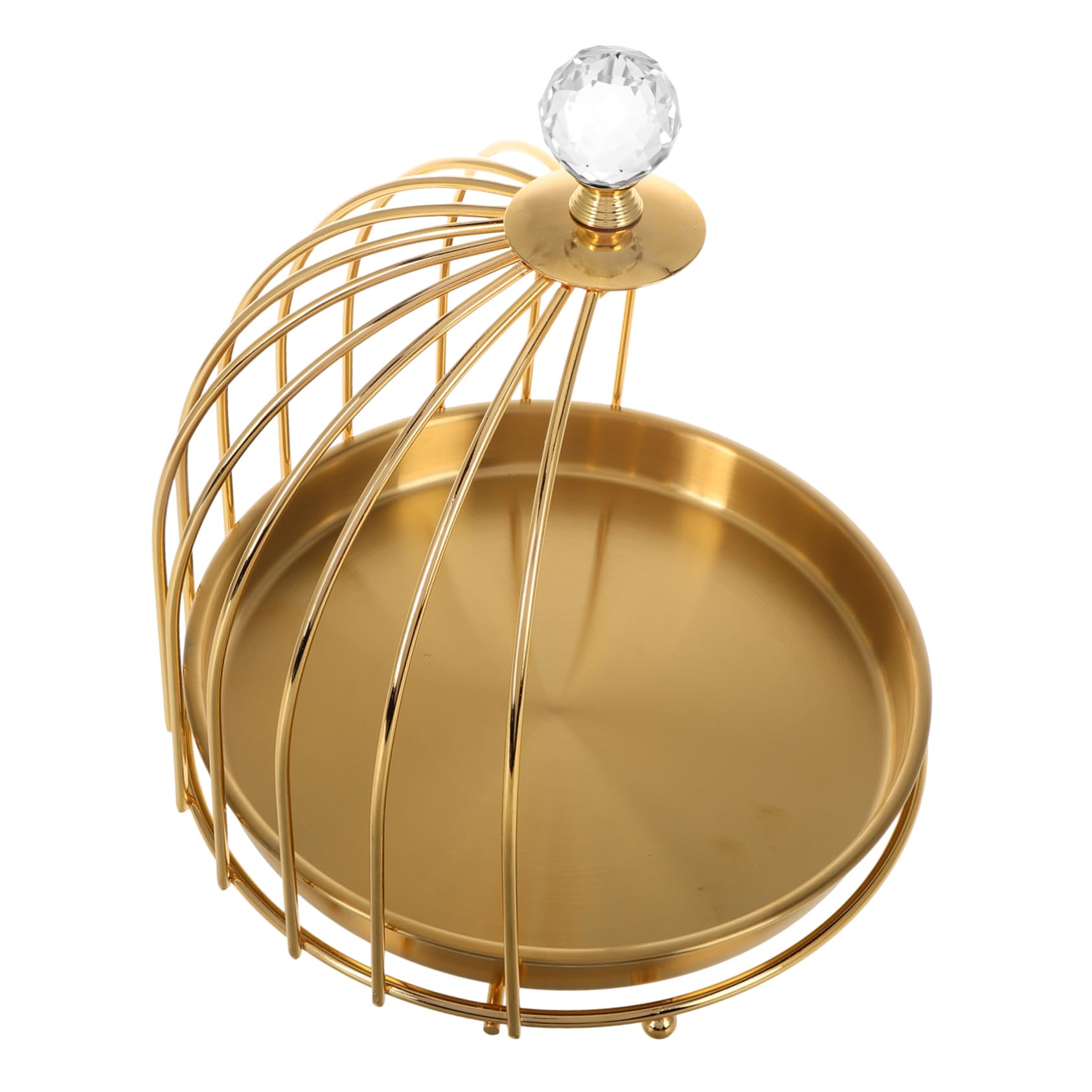 Alipis Vassoio Decorativo Forma Di Gabbia Per Uccelli Supporto Per Dolci e Frutta Piatti Per Dessert Da Tavolo Organizzatore Per Cucina e Ristoranti Vassoio Multifunzionale Per Eventi e
